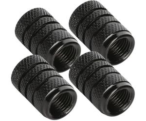 R-timer 4 Piezas Tapones de Válvula de Aluminio Universales para Opel Corsa F GS Line, Tapones Valvula Coche de Rueda