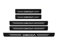 R-timer 5 Piezas Protección del Umbral de Protección Puerta, Protector para Paragol PES Trasero para Chery OMODA 5 2023 2024 2025 2026, Coche Umbral Puerta Decorativo Accesorios