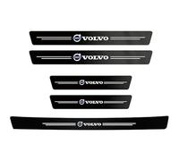 R-timer 5 Piezas Protección del Umbral de Protección Puerta, Protector para Paragol PES Trasero para Volvo V70 3 (III) 135 I 2013-2016, Coche Umbral Puerta Decorativo Accesorios
