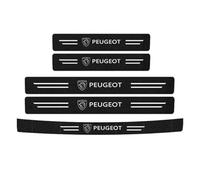 R-timer 5 Piezas Protección del Umbral de Protección Puerta, Protector para Paragol PES Trasero para Peugeot Traveller 2016-2025 (5-Türer Kleinbus), Coche Umbral Puerta Decorativo Accesorios