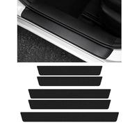 R-timer 5 Piezas Protector Umbral Puerta Coche para BMW iX5 iX3 iX1 IX i8 i7 i5 i4 i3, Fibra Carbono Pegatina Protector de Umbral de Puerta Juego de Umbrales