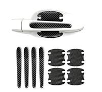 R-timer 8 Piezas Protectores para Manilla de Coche para Ford Ranger Raptor 2013-2022 2023, Fibra de Carbon Película para Manijas de Coche Pegatinas contra Arañazos
