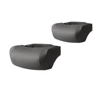 R-timer Almohada Cervical Coche para Alpine A110 R 2022 | Cuero de Microfibra Cojín Reposacabezas Asiento Cómodo Transpirable Soporte Nucal Accesorios Auto