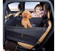 R-timer Asiento de Coche para Perros para Ford Ranger IV Double Cab 2022-, Automóvil Asiento Mascotas Proteger Almohadilla Asiento Impermeable,56x56x40CM