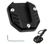 R-timer Caballetto Lateral Moto para BMW K 1300 GT 2009-2011 | Extensión Ampliador Placa de Soporte Estabilizadora Soporte de Parking Pie Ampliar Acolchado