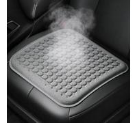 R-timer Cojín de Asiento Coche Verano para Fiat Talento Crew Cab 2016-2021, Alfombrilla Refrescante Transpirable Accesorios Interiores Auto,Grey
