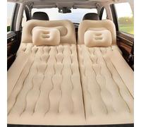 R-timer Colchón Coche para MG HS Plug-in Hybrid 2025 2026 Cama Inflable para Maletero con Bomba de Aire y Almohadas Colchoneta de Camping 1 Pieza,Beige