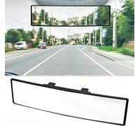 R-timer Espejo Retrovisor Interior para VW Caddy Maxi 2k AB Bj.2010-2015, Retrovisor Panorámico Anti-Reflejo Espejo Interior Grande Cristal Claro