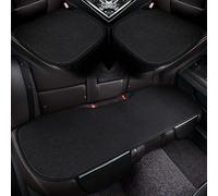 R-timer Funda Asiento Coche para Dacia Duster 2010-2021 2022 2023 2024 2025, Protector Asiento Delantero Transpirable Cubre Asientos Coche Antideslizante Almohadilla,Black-1 Set