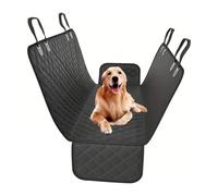 R-timer Funda Asiento Coche Perro para Audi Q3 F3 2018-2023, Protector Asiento Trasero Impermeable Antideslizante Coche Robusta en Tela Oxford