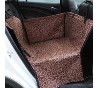R-timer Funda de Asiento de Coche para Perro Gato para Ford B-MAX C-MAX S-MAX KA, Hamaca de Coche Protector Perros Impermeable Trasero para Mascotas,Brown