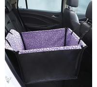 R-timer Funda de Asiento de Coche para Perro Gato para Ford B-MAX C-MAX S-MAX KA, Hamaca de Coche Protector Perros Impermeable Trasero para Mascotas,Purple