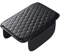 R-timer Funda Protector Reposabrazos Central para Audi A4 S4 RS4 B5 B6 B7 B8 B9 1996-2023, Protección Cubierta para Consola Central con 2 Bolsa de Almacenamiento