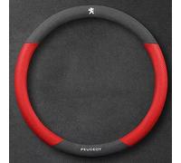 R-timer Funda Volante Coche para Peugeot 308 II T9 I 2013-2021, Protector Volante Coche Accesorio Interior, Antideslizante, Duradera, Fácil de Instalar,A