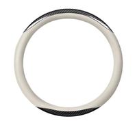 R-timer Funda Volante para Honda Civic Jazz Accord CR-V HR-V ZR-V e:Ny1, Cubre Volante Antideslizante Accesorios, Protector Volante Deportivo Revestimiento Protector Volante,White-O-Shaped