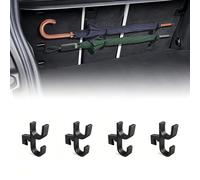 R-timer Gancho de Maletero para Paraguas para DS 7 2026 2025 2024 2023 2022, 4 Piezas Clip de Almacenamiento Organizador Accesorios de Coche