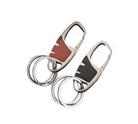 R-timer Llavero de Coche para Alfa Romeo 4C Spider 2015 | Soporte de Anillo de Llave Organizador de Llaves Aleación de Zinc Duradero Accesorio