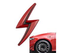 R-timer Logo Emblema Adhesivo para Mini Cooper R50 R52 R53 R56 R57 R58 R60 F60 F56,Insignia Decoración Carrocería Resistente Lavado Automático Diseño Deportivo Badge,Red