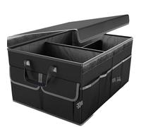 R-timer Organizador Maletero Coche para Alfa Romeo 4C, Bolsa Almacenamiento Campamento Plegable Base Antideslizante Correas Ajustables