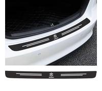 R-timer Protector de Parachoques Trasero de Fibra Carbono para Suzuki SX-4 S-Cross FL (2018-), Protección Borde de Carga, Protectores para Paragolpes Trasero Coche
