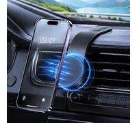 R-timer Soporte Magnético Coche para Porsche 911 992.2 24-26 | Diseño Plegable Fuerte Agarre Magnético Aleación De Memoria Flexible Ángulo Ajustable Operación Con Una Mano Base Adhesiva