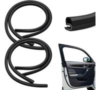 R-timer Tira de Sellado para Pilar B para Citroen C3 Aircross II 2024 2025 | Evita la acumulación de suciedad, agua de lluvia y polvo en el espacio entre las puertas del vehículo,4 Piezas