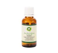 R V Essential Aceite portador almendras amargas puras 100ml (3.38oz)- Prunis Dulcis (100% puro y natural Prensado en frío) Pure Bitter Almond Carrier Oil