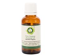 R V Essential Puro Aceite esencial de nuez moscada 15ml (0.507oz)- Myristica Fragrans (100% puro y vapor natural destilado) Pure Nutmeg Essential Oil