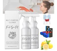 R & W - Limpiador multiusos, limpiador multiusos Brazilian Waves, spray de limpieza multiusos sin enjuague, para limpiar baños, suelos, cocinas, aroma lujoso (2)