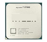 R-yzen 7 5700G CPU 4.6GHz 8-Core 16-Thread R7 5700G L3=16M 7NM Socket AM4 DDR4 Procesador 65W Pero sin refrigerador