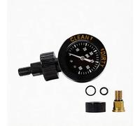 R0357200 Medidor de aire 0-60 PSI para Zodiac para Jandy CL340 DEV48 JS60-SM Filtro de piscina de latón de acero inoxidable roscado Asamblea resistente a los arañazos antivaho para dial Presión