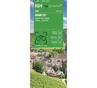 R05 Grand Est - Massif de Vosges: GRAND EST - MASSIF DES VOSGES - ALSACE - LORRAINE 1:250000: NR05 (TOP Tourisme 250 REGIONALES)
