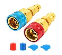 R1234yf to R134a Adapter Kit - Quick Connector Conversion Set | Solid Brass