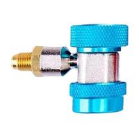 R134A Adapter, Adjustable AC Connector, Precision HVAC Fitting, Leak-Proof Seal with Easy Install Design, High Efficiency Tool for Car Auto RV Refrigerant Charging & Conversion Use