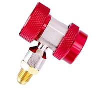 R134A Adapter Fittings - Adjustable R134A Adapters, Leak-Proof Precise Connector for Quick Efficiency Automotive RV Car Air Conditioning Systems