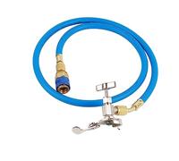 R134a, aire acondicionado para coche, manguera de recarga de refrigerante, tubo de montaje de lata de gas, puede tocar para refrigerante R502 R-12 R-22