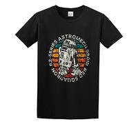 R2-Series T-Shirt Man'S Fashion Cotton Black Clothes Unisex tee S