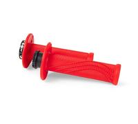 R20 LOCK-ON (22+25 mm) MANIOBRA ROJO NEÓN + 3 ADAPTADORES ROLGAZ PARA MOTOCICLET