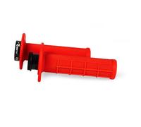 R20 LOCK-ON (22+25 mm) MANIOBRA ROJO NEÓN (MEDIA CUBIERTA) + 8 ADAPTADORES ROLGA