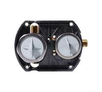 R22000 - Válvula desviadora de ducha de 3 vías con 6 niveles, control de mezcla ajustable, construcción de cobre, alta presión, 300 PSI para instalaciones de fontanería flexibles, color negro