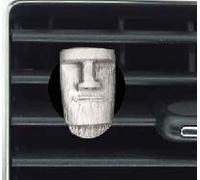 R272 - Kit de ambientador para cabeza de Isla de Pascua para decoración de coche, furgoneta, camión, mini autobús