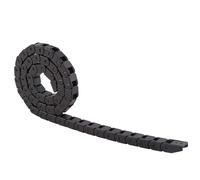 R28 - Cadena de arrastre de cable de nailon negro de 1000 mm/40 para máquina de enrutador CNC/impresora tridimensional