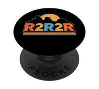 R2R2R Grand Canyon Retro Vintage Senderismo Trek Trail Adventure PopSockets PopGrip Adhesivo