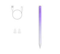 R3 Lápiz para Tablet Capacitivo Universal Compatible con Tablet Android iOS Apple iPad/Pro/Air/Mini/Samsung/Huawei//Lenovo/Xiaomi Todos Los Tabletas y Smartphones (PurpleWhite)