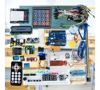 R3 Project Super Starter Kit, Kit de placa de desarrollo integral para Arduino Learning para actualización RFID (UNO-1)