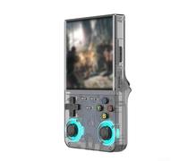 R36 Ultra - Consola de juegos portátil de 128 GB con pantalla HD de 4 pulgadas para una experiencia de juego retro inmersiva en movimiento (negro)