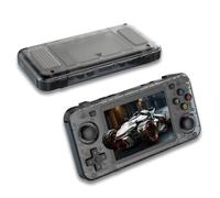R36H Consola de Juegos portátil 128G,3.5 Pulgadas IPS Pantalla portátil Retro Gaming 8H Tiempo de Juego con 2500mAh,Consola de Juegos Retro incorporada 23+ emuladores y 22000+ Juegos clásicos,Negro