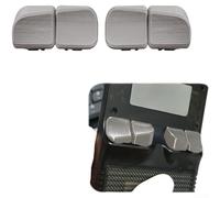 R36S Botones de hombro silenciosos microinterruptor disparadores teclas antideslizantes para juegos para material PLA colores personalizables construcción 1.6 cm (gris)