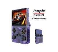 R36S Portable Console - Purple, Retro Video Games, 3.5" IPS and 20,000 Games.