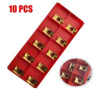 R390 170408M PM Fresa Insertos 10pcs Cortadores de carburo indexables para mecanizado de precisión